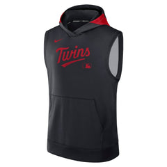Minnesota Twins Nike Authentic Collection Dri-FIT Sleeveless Hoodie Sale
