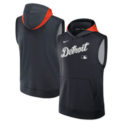 Detroit Tigers Nike Authentic Collection Dri-FIT Sleeveless Hoodie for sale