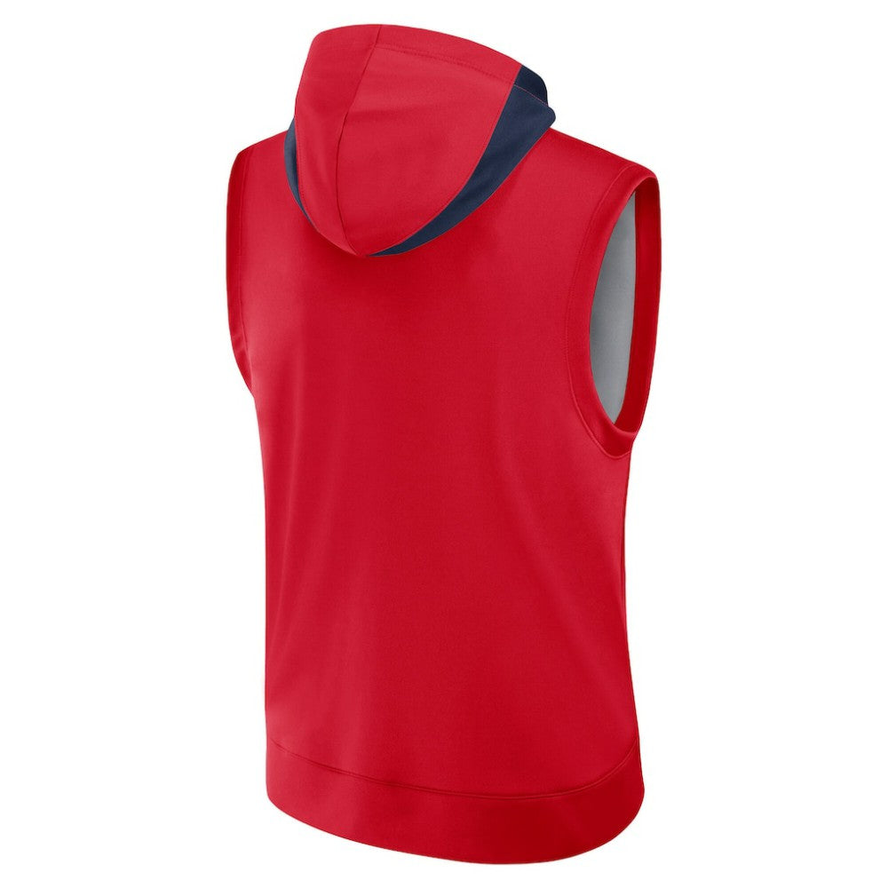 Los Angeles Angels Nike Authentic Collection Dri-FIT Sleeveless Hoodie Lifestyle