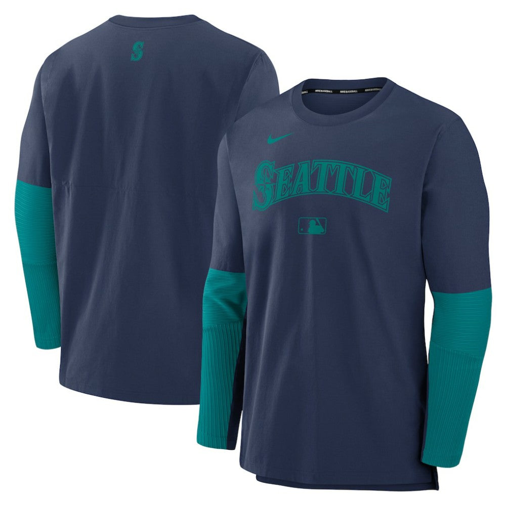 Seattle Mariners Nike Authentic Collection Player Dri-FIT Lightweight Pullover  Near Me
