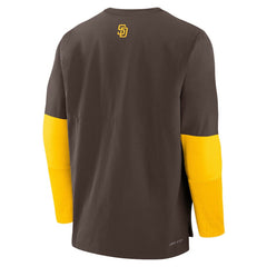 San Diego Padres Nike Authentic Collection Player Dri-FIT Lightweight Pullover  Clearance