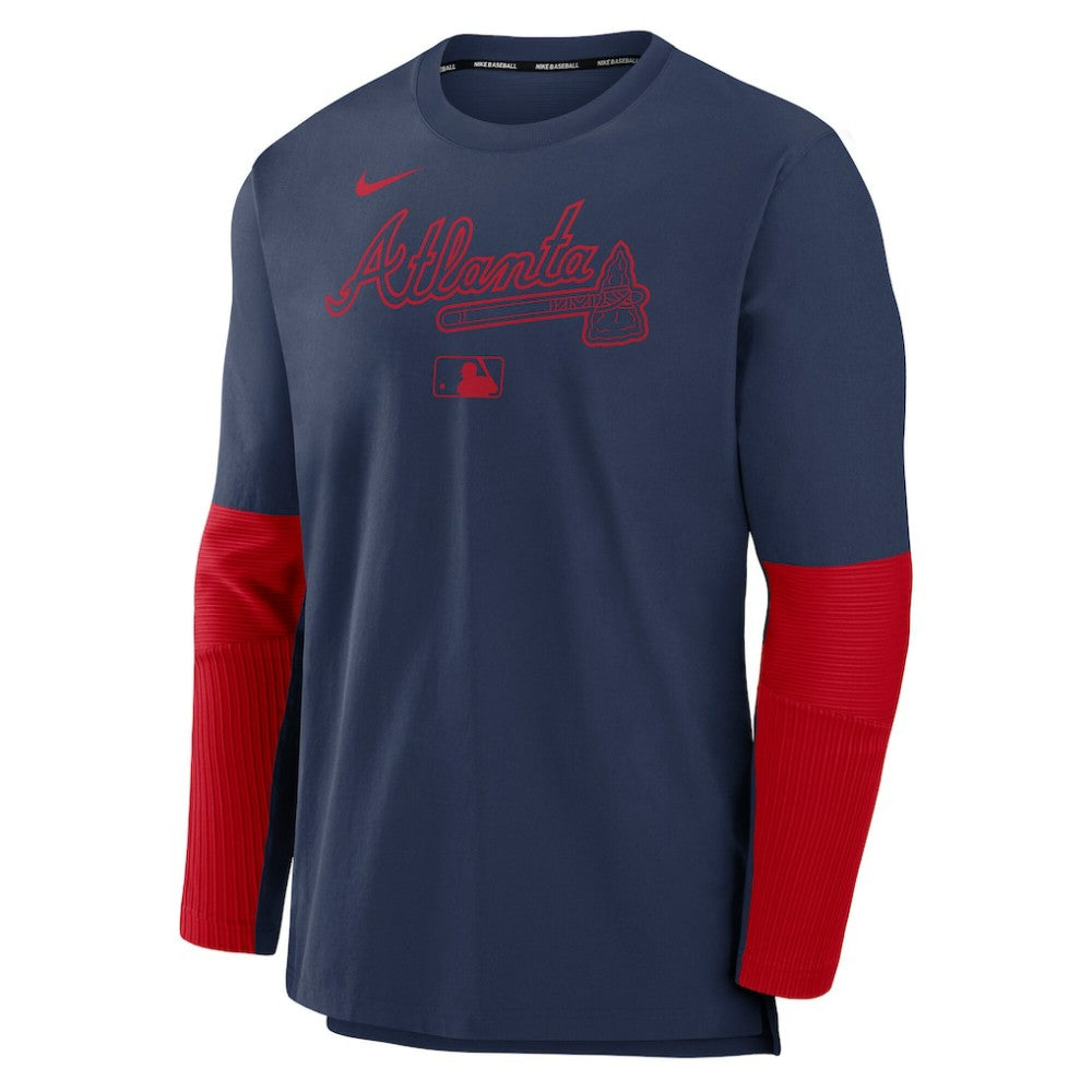 Atlanta Braves Nike Authentic Collection Player Dri-FIT Lightweight Pullover  for sale
