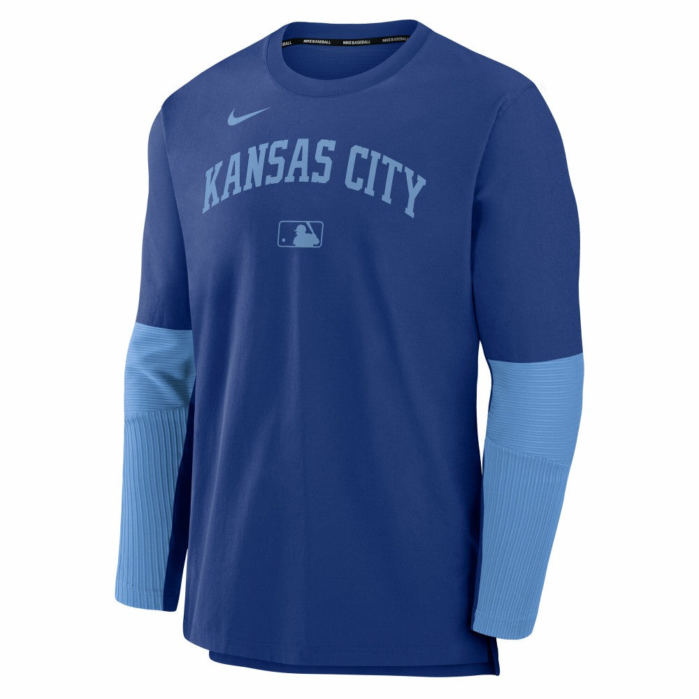 Kansas City Royals Nike Authentic Collection Player Dri-FIT Lightweight Pullover  discount
