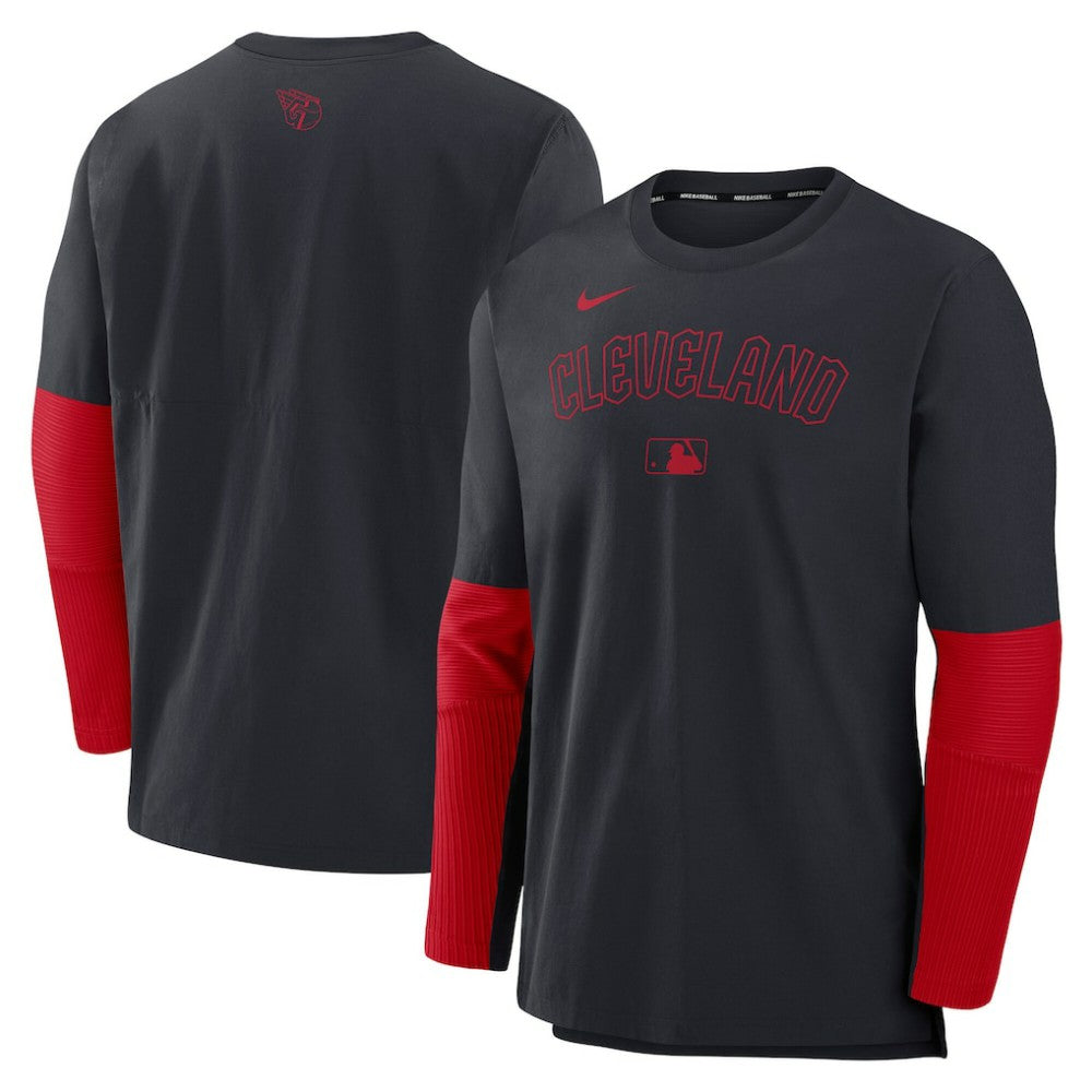Cleveland Guardians Nike Authentic Collection Player Dri-FIT Lightweight Pullover  Online