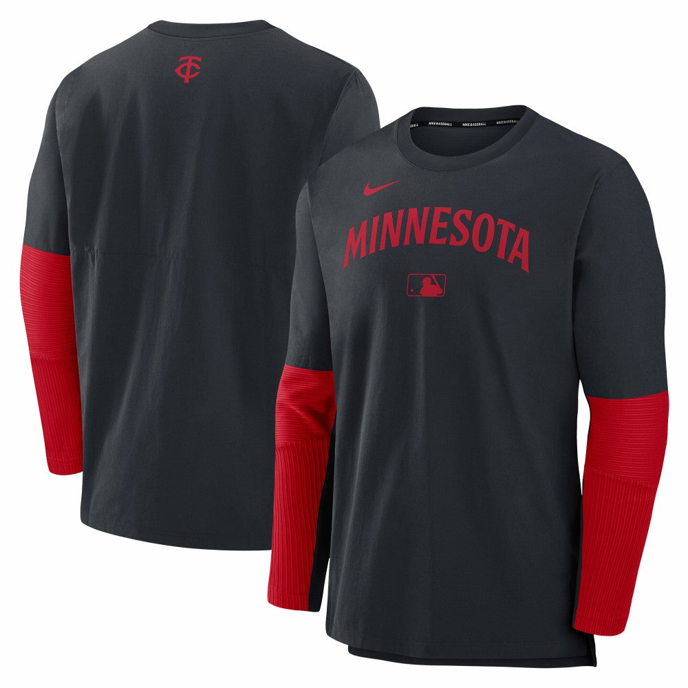 Minnesota Twins Nike Authentic Collection Player Dri-FIT Lightweight Pullover  Clearance