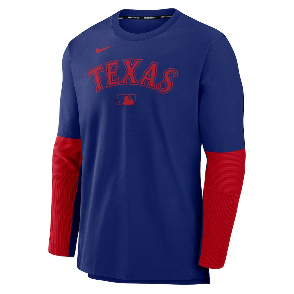 Texas Rangers Nike Authentic Collection Player Dri-FIT Lightweight Pullover  Clearance