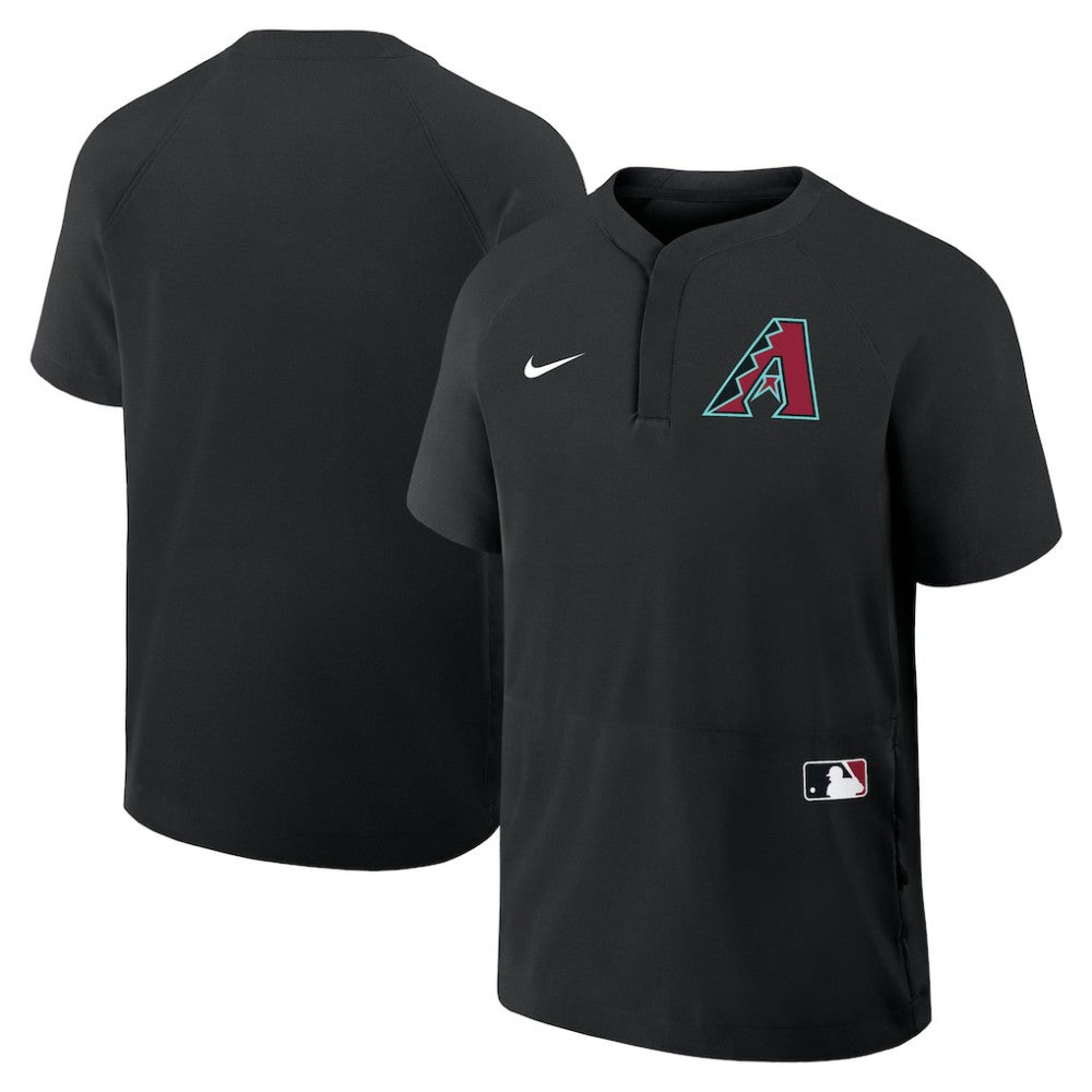 Arizona Diamondbacks Nike Authentic Collection Raglan Short Sleeve Windshirt discount