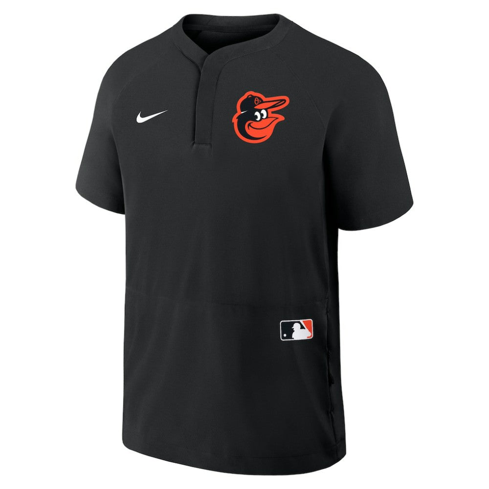 Baltimore Orioles Nike Authentic Collection Raglan Short Sleeve Windshirt for sale