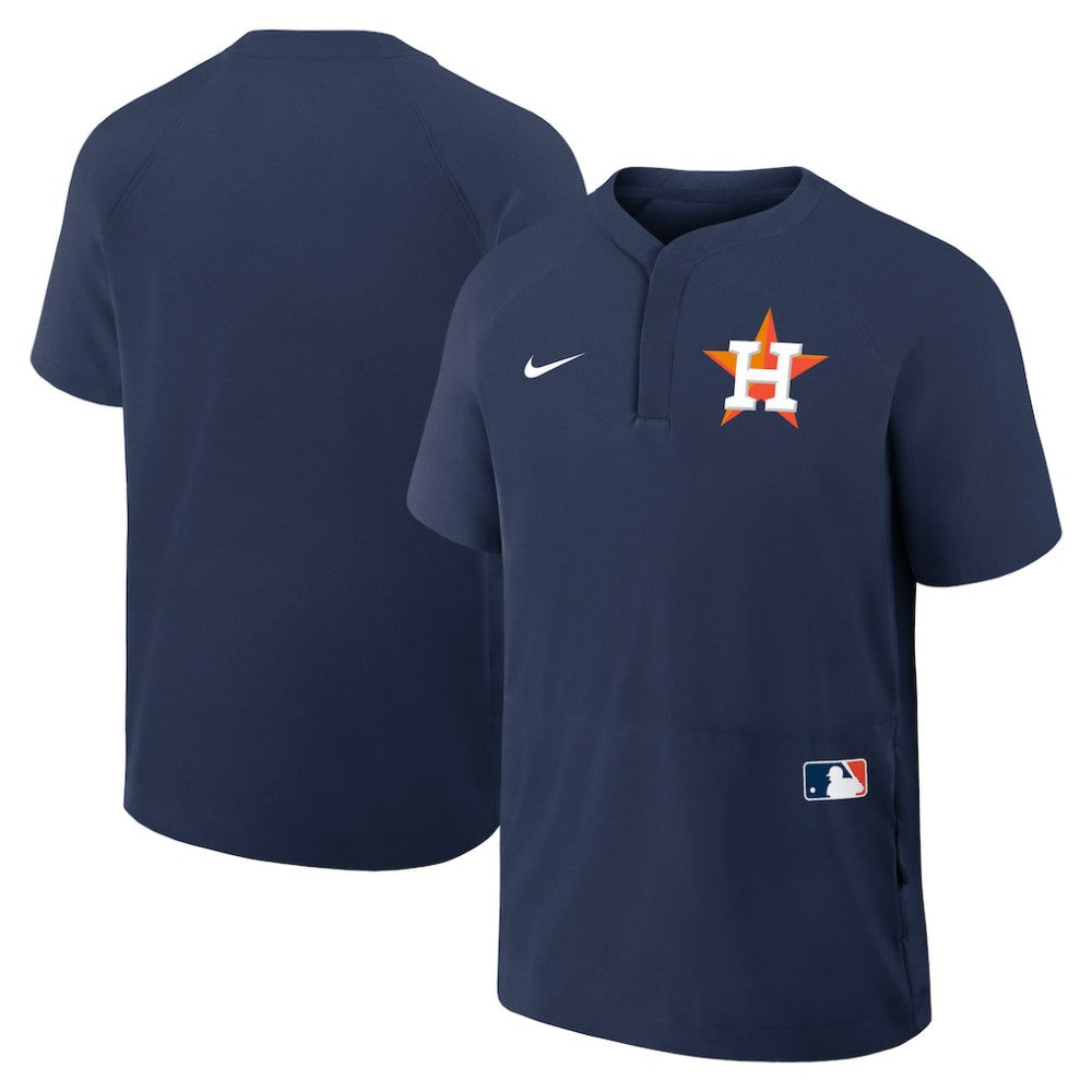 Houston Astros Nike Authentic Collection Raglan Short Sleeve Windshirt Sale