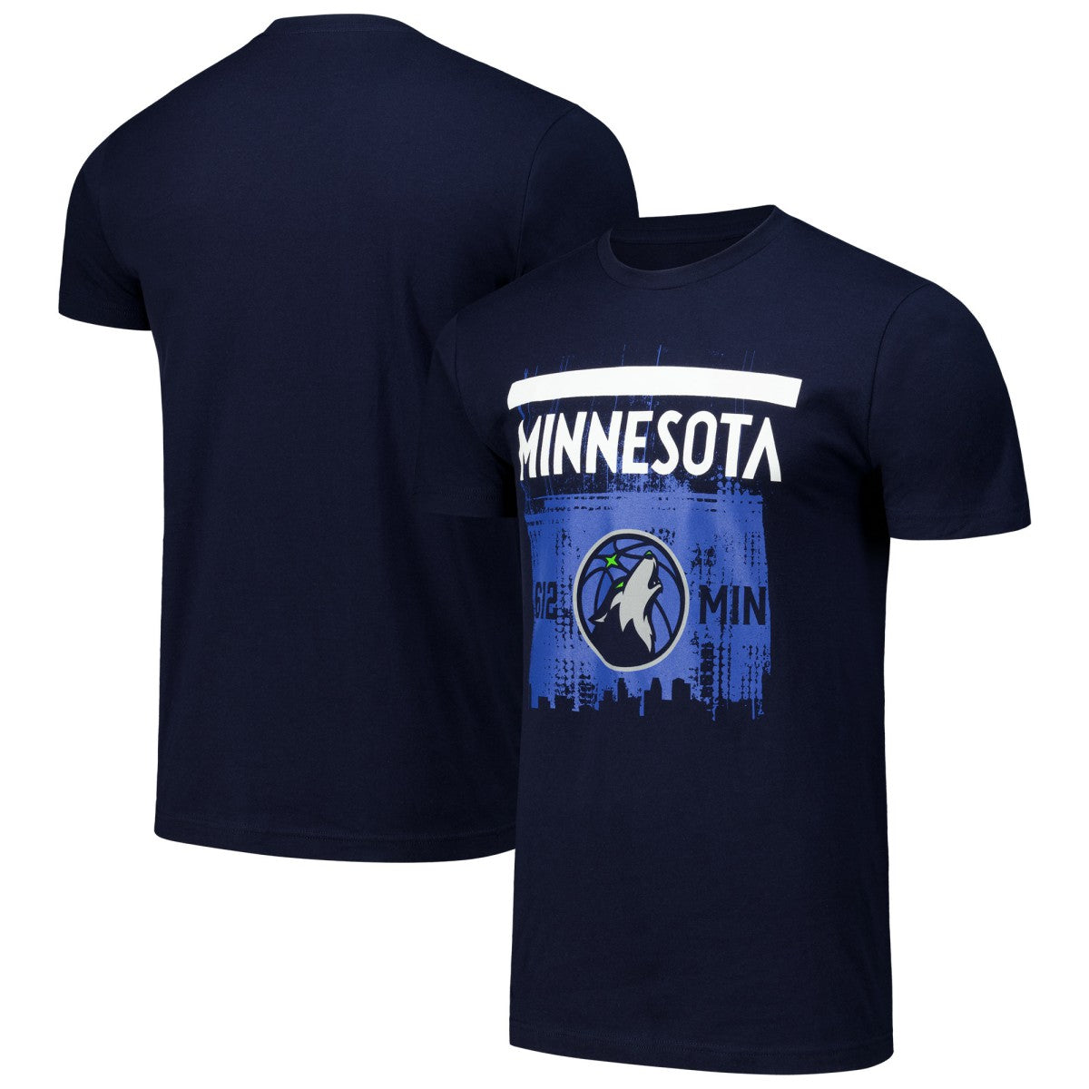 NBA - Minnesota Timberwolves Stadium Essentials Unisex Breakdown T-Shirt - Navy