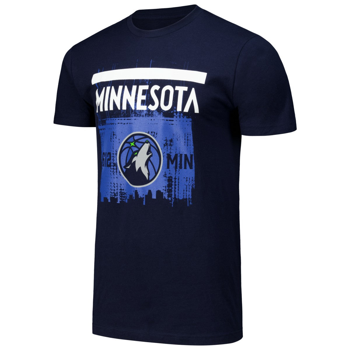 NBA - Minnesota Timberwolves Stadium Essentials Unisex Breakdown T-Shirt - Navy