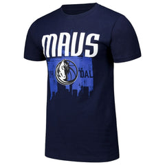 NBA - Dallas Mavericks Stadium Essentials Unisex Breakdown T-Shirt - Navy