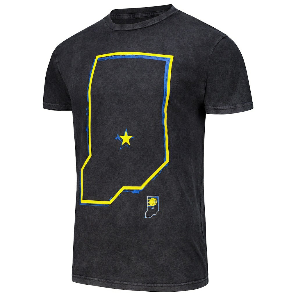 NBA - Indiana Pacers Stadium Essentials Unisex Vintage T-Shirt - Black