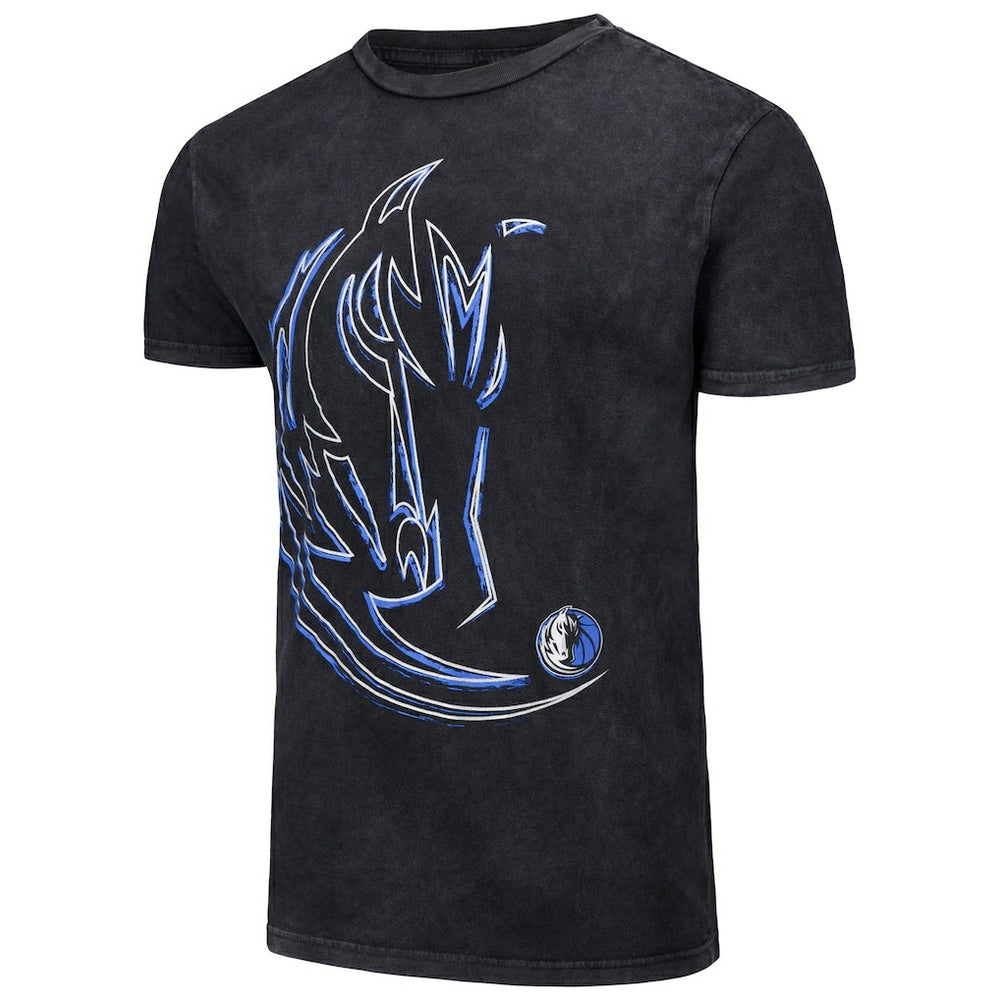 NBA - Dallas Mavericks Stadium Essentials Unisex Vintage T-Shirt - Black