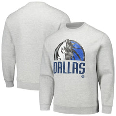 NBA - Dallas Mavericks Stadium Essentials Unisex Hometown Pullover Sweatshirt - Heather Gray