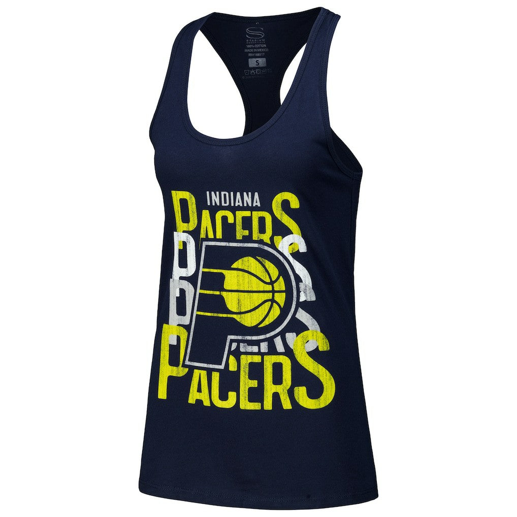 NBA - Indiana Pacers Stadium Essentials Women's Dedication Tank Top - Navy