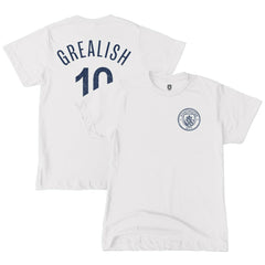Jack Grealish Manchester City 1863FC Youth Player T-Shirts - White