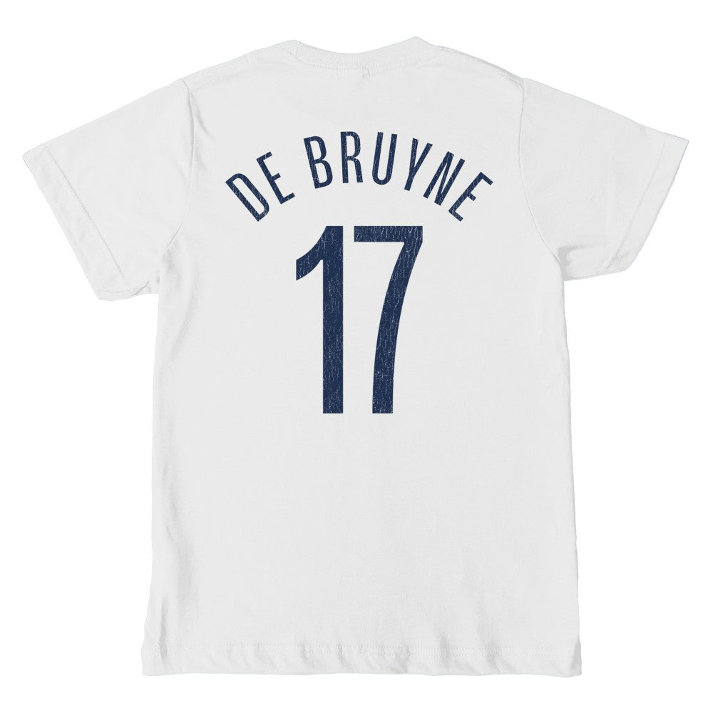 Kevin De Bruyne Manchester City 1863FC Youth Player T-Shirts - White
