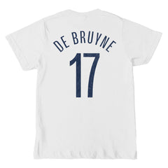 Kevin De Bruyne Manchester City 1863FC Youth Player T-Shirts - White