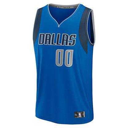 Dallas Mavericks Fast Break Custom Jersey sale - Icon Editi- Blue | NBA Jerseys
