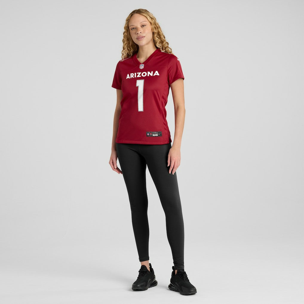 Number 1 Bride Arizona Cardinals Women's Game Jersey - Cardinal | NFL Jerseys