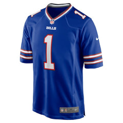 Number 1 Groom Buffalo Bills Game Jersey Royal - Nike