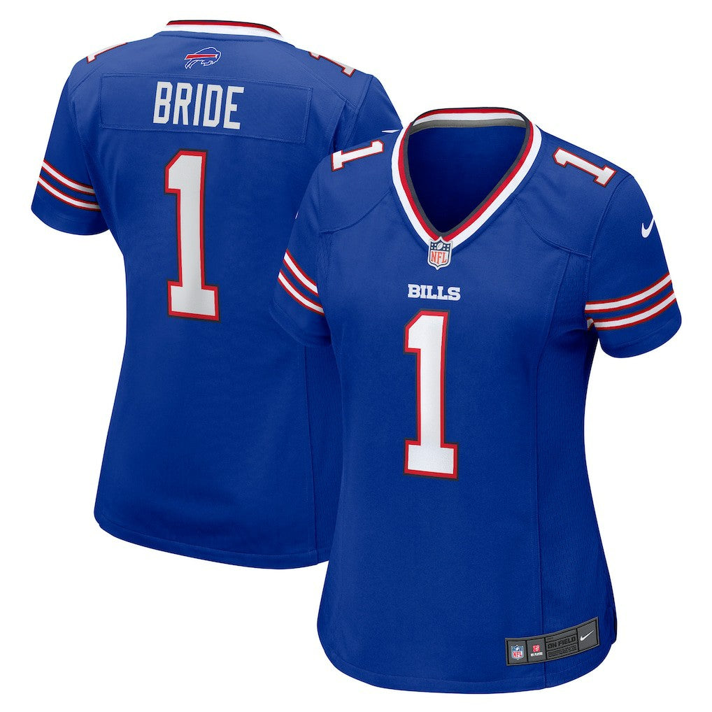 Number 1 Bride Buffalo Bills Women's Game Jersey Royal - Nike