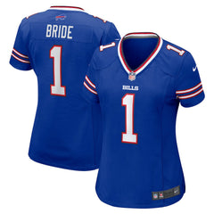 Number 1 Bride Buffalo Bills Women's Game Jersey Royal - Nike
