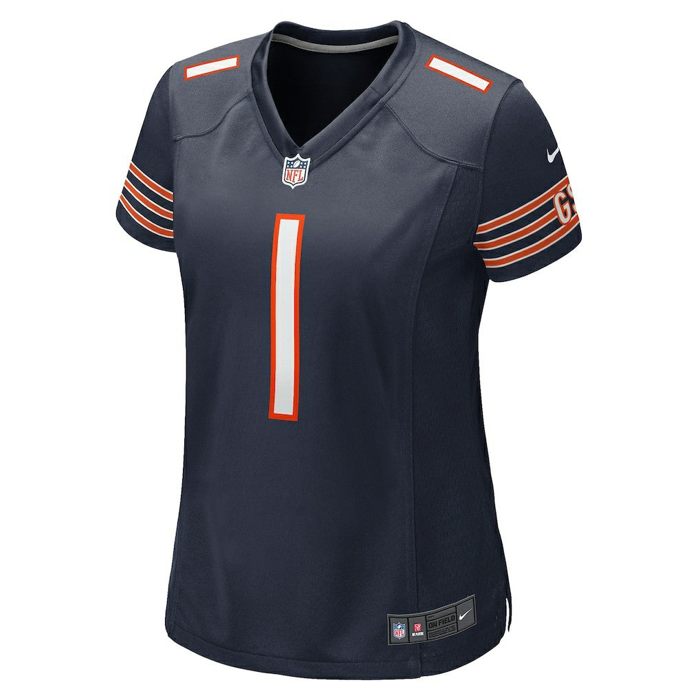 Number 1 Bride Chicago Bears Women's Game Jersey Navy - Nike
