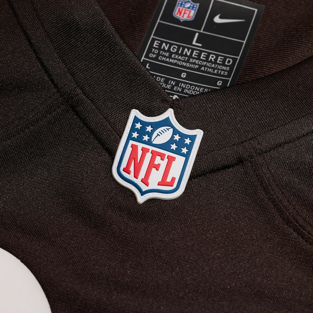 Number 1 Groom Cleveland Browns Game Jersey - Brown | NFL Jerseys