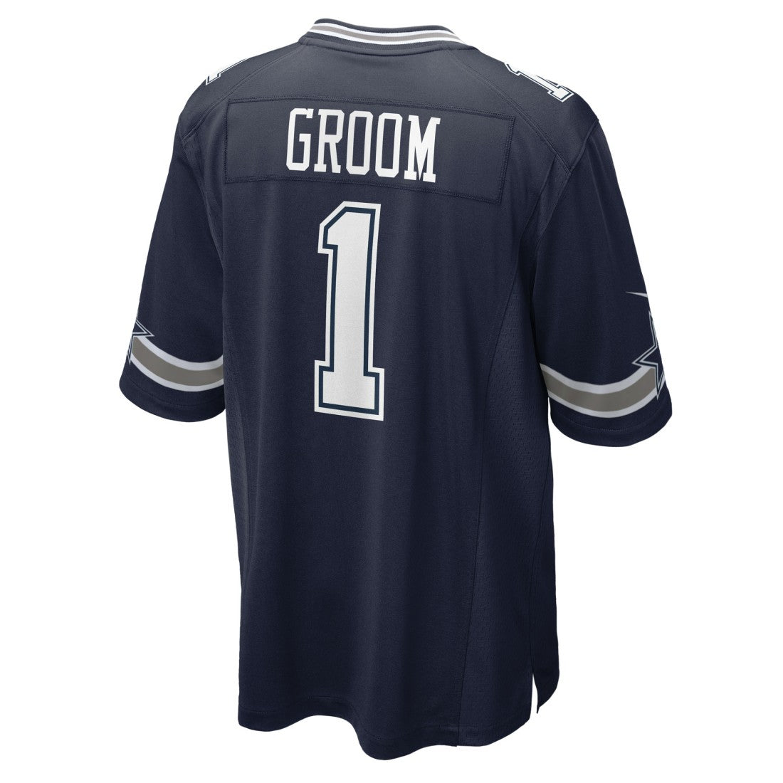 Number 1 Groom Dallas Cowboys Game Jersey Navy - Nike