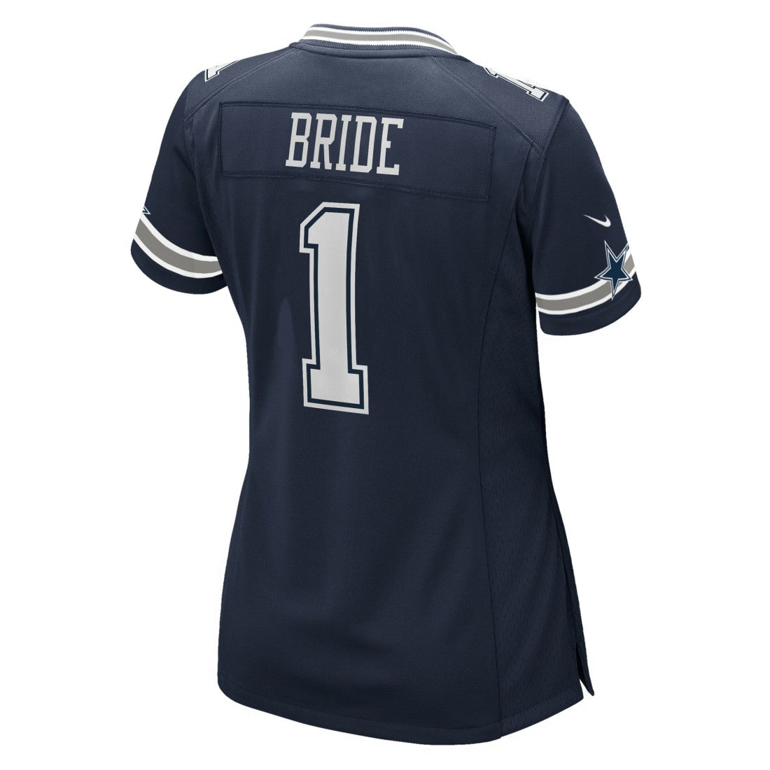 Number 1 Bride Dallas Cowboys Women's Game Jersey Navy - Nike