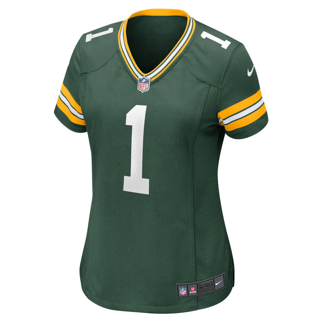 Number 1 Bride Green Bay Packers Women's Game Jersey - Green | NFL Jerseys