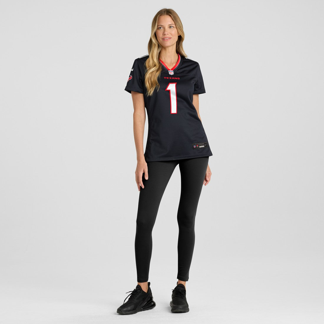 Number 1 Bride Houston Texans Women's Game Jersey - Navy | NFL Jerseys