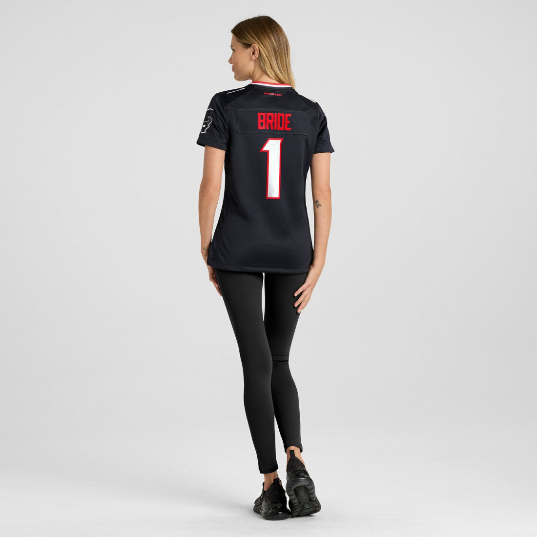 Number 1 Bride Houston Texans Women's Game Jersey - Navy | NFL Jerseys
