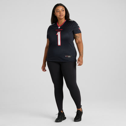 Number 1 Bride Houston Texans Women's Game Jersey - Navy | NFL Jerseys