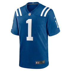 Number 1 Groom Indianapolis Colts Game Jersey Royal - Nike