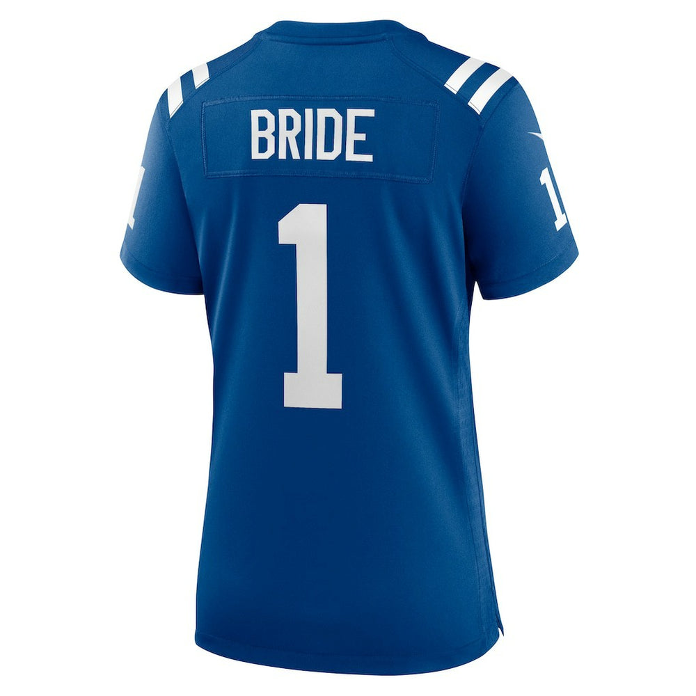 Number 1 Bride Indianapolis Colts Women's Game Jersey Royal - Nike