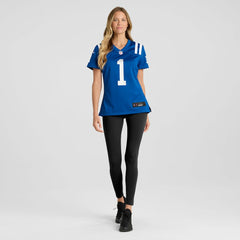 Number 1 Bride Indianapolis Colts Women's Game Jersey Royal - Nike