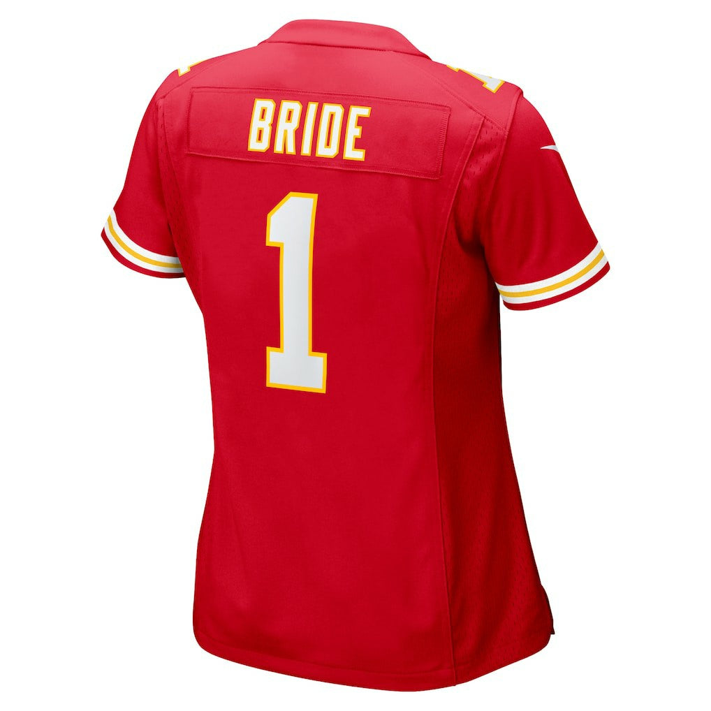 Number 1 Bride Kansas City Chiefs Women's Game Jersey Red - Nike
