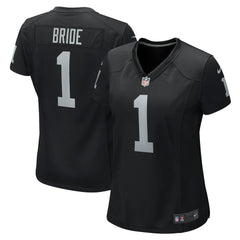 Number 1 Bride Las Vegas Raiders Women's Game Jersey Black - Nike
