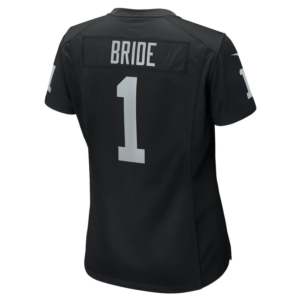 Number 1 Bride Las Vegas Raiders Women's Game Jersey Black - Nike