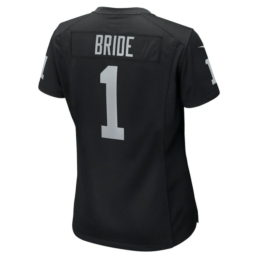 Number 1 Bride Las Vegas Raiders Women's Game Jersey Black - Nike