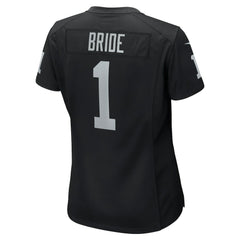 Number 1 Bride Las Vegas Raiders Women's Game Jersey Black - Nike