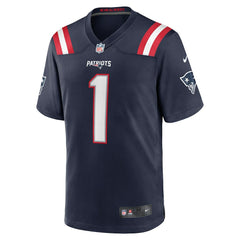 Number 1 Groom New England Patriots Game Jersey Navy - Nike