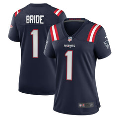 Number 1 Bride New England Patriots Women's Game Jersey Navy - Nike