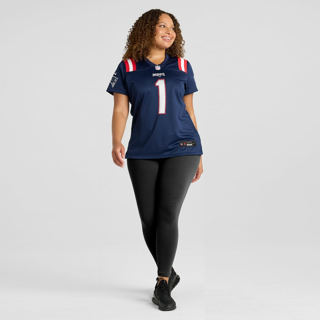 Number 1 Bride New England Patriots Women's Game Jersey Navy - Nike
