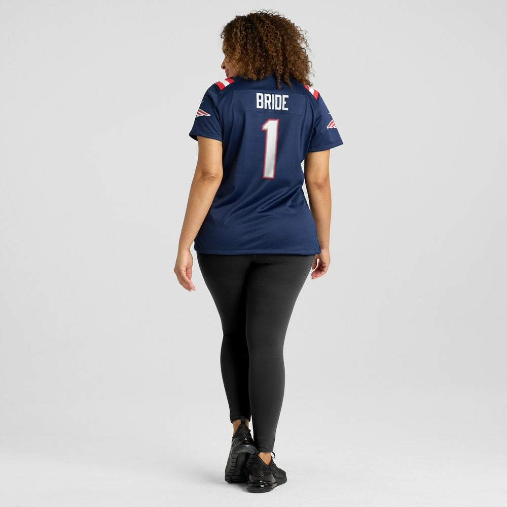 Number 1 Bride New England Patriots Women's Game Jersey Navy - Nike