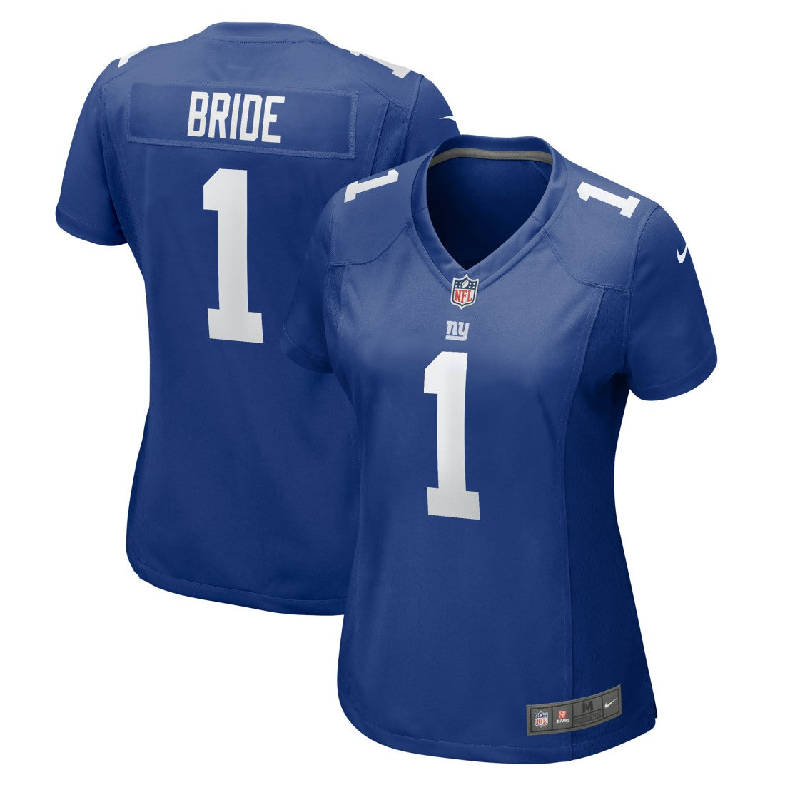Number 1 Bride New York Giants Women's Game Jersey Royal - Nike