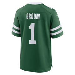 Number 1 Groom New York Jets Game Jersey Legacy Green - Nike